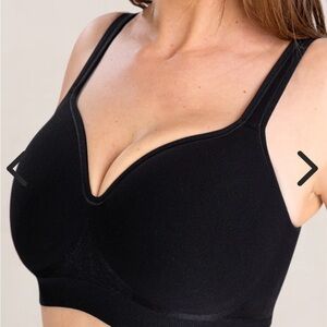 Shapermint Essentials Black Comfort Bra